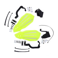 POLISPORT РОЗПРОДАЖ ЗАХИСТ РУК (ХЕНДБАРИ) МОДЕЛЬ BULLIT З УНІВЕРСАЛЬНИМ КРІПЛЕННЯМ 22/28 YAMAHA YZ/YZF '08-21' КОЛІР ЖОВТИЙ FLUO