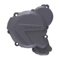 Захист кришки (деки) генератора POLISPORT KTM EXC 250/300 TPI '17-'22; HUSQVARNA TE 250/300 TPI '17-'23 сірий