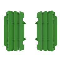 POLISPORT РОЗПРОДАЖ ЗАХИСТ РАДІАТОРА (ГРАТКИ-КОМПЛЕКТ) KAWASAKI KX 250 '05-'07 КОЛІР ЗЕЛЕНИЙ