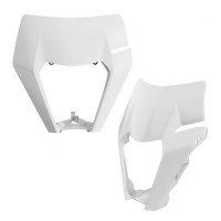 POLISPORT ЗАХИСТ ФАРИ ПЕРЕДНІЙ KTM EXC / EXC-F / XC-W / XCF-W `17-19 КОЛІР БІЛИЙ