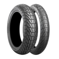 Шина BRIDGESTONE 130/80-18 BATTLAX ADVENTURECROSS SCRAMBLER AX41S 66P TT ПЕРЕД DOT 25/2025