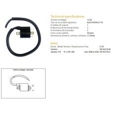 Котушка запалювання Yamaha YFZ 450R '09-'20 (OEM 18P-82310-00)