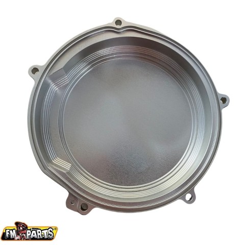 FM-PARTS Посилена кришка зчеплення (декель) CNC 6082 алюміній BETA RR 250/300 '20-'23; X-TRAINER 250/300 '20-'23 колір сріблястий