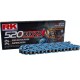 Ланцюг привідний (мотокрос) RK 520MXZ5-120, замок (CL) у комплекті, синій колір (об'єм: до 500 см³) (37,8 кН)