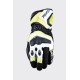 Шкіряні рукавички FIVE GLOVES RFX4 EVO колір чорний/жовтий флуо розмір 10 (L)