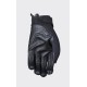 Шкіряно-текстильні жіночі рукавички FIVE GLOVES FLOW WOMAN, колір чорний, розмір 11 (XL)