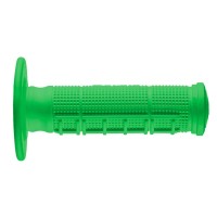 Ручки керма ARIETE OFF ROAD UNITY HALF-WAFFLE ASP (115 мм) без отвору, колір зелений флуо (12)