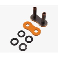 RK З'єднувальна ланка - заклепка (CLF) DD520XRE (XW-RING) помаранчевий колір (на упаковці XSO1/XSO2)