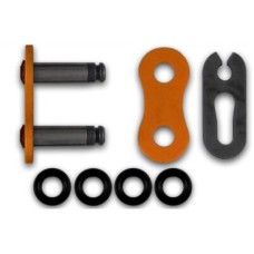 RK З'єднувальна ланка - застібка (CL) DD520XRE (XW-RING) колір помаранчевий