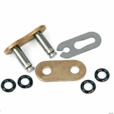 RK З'єднувальна ланка - застібка (CL) 520SO (O-RING) золотий колір