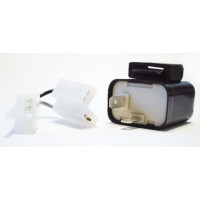 Реле поворотів 12V 1-100W LED Y-012 і лампових (2 PIN + перехідник)