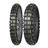 MITAS ШИНА 140/80B17 E-10 69T TL DAKAR (ЖОВТА СМУГА) ЗАД DOT 26/2022 (24424) ЗНЯТО З ВИРОБНИЦТВА (ЗАМІННИК:70001209)
