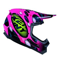 Кросовий/ендуро шолом Kenny Racing Performance ERT Graphic + POP System колір рожевий/чорний розмір L