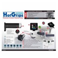 Підігріті ручки OXFORD PREMIUM CRUISER (1' - дюймові/138-119MM) з хромованими кінцями (EL)