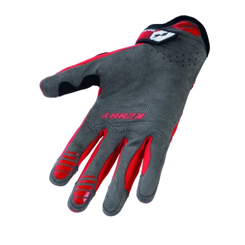 Мотоперчатки KENNY RACING D3O TITANIUM RED колір червоний розмір XL (11)