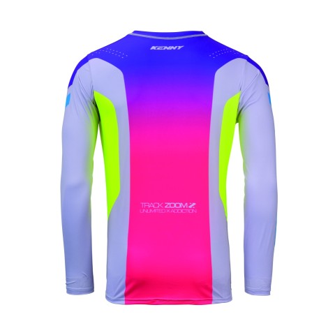 Кросова/ендуро кофта Kenny Racing Track для дітей/юніорів Zoom сіра, розмір XS (10/12 років)