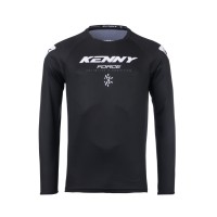 Кросова/ендуро кофта Kenny Racing Track для дітей/юніорів Focus чорна, розмір XXS (7/9 років)