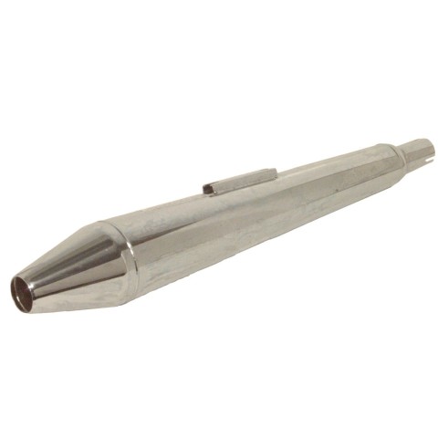 Хромований глушник/наконечник EMGO 2025/02 для Triumph / Norton Commando Roadster '70-'74, Fastback '71-'72 (OEM: 06178) 1,3/8