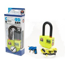 OXFORD Блокіратор гальмівного диска з сигналізацією 110 ДБ, штир 14 мм, жовтий колір