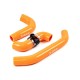 Силіконові шланги/трубки радіатора X-GRIP KTM 250-300, EXC TBI, XC-W TBI '24-, SX, XC '23-, HUSQVARNA 250-300, TE '24-, TC, TX, 23-, GASGAS 250-300, EC, MC, EX '24- КОЛІР ПОМАРАНЧЕВИЙ