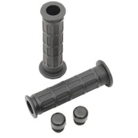 EMGO 2025/02 Ручки (грипси) Honda OEM (53166-390-780) чорний (з отвором і заглушкою)