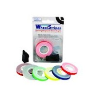 OXFORD Декоративна стрічка (наклейка) на обід колеса червона світловідбивна з аплікатором