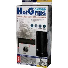 Підігріваючі ручки OXFORD для скутерів з керуванням, колір чорний (EL)