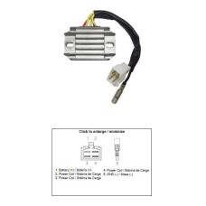 Регулятор напруги DZE для Suzuki LT 230 Quad Runner '87-'93 (32800-35B00)