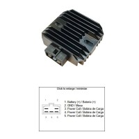 Регулятор напруги DZE Benelli BN 125; Imperial 400; Keeway 125 KRK (299064540000)