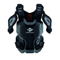Дитячий/Юніорський захист грудної клітки KENNY RACING BUZER D3O, колір чорний, універсальний розмір