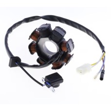 Обмотка генератора ATHENA 2025/09 (статор) PEUGEOT V-CLIC 50 '07-'14, SYM SYMPHONY '09-'20, SYMPLY 50 '09-'17, X-PRO 50 '13-'20 (OEM: 779898; 31120AAAA00)