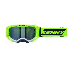 Мотокросові окуляри KENNY RACING PERFORMANCE EVO 2 ЖОВТІ БІЛІ SPLASH ПРОЗОРА ЛІНЗА - ЖОВТИЙ FLUO/ЧОРНИЙ