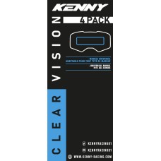 KENNY RACING VISION UNIVERSEL УНІВЕРСАЛЬНА ЗАХИСНА ПЛІВКА ДЛЯ ОКУЛЯРІВ (50MM X150MM) (НАБІР 4)