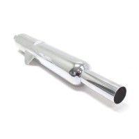 EMGO 2025/02 КІНЕЦЬ ВИХЛОПНОЇ ТРУБИ / ГЛУШНИК ХРОМОВАНИЙ BSA A7 / A10 '54-'57 ЛІВИЙ (ВЕРСІЇ З МАЯТНИКОМ) (РЕПЛІКА ОРИГІНАЛУ)