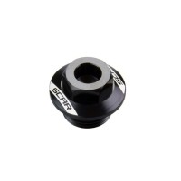 SCAR RACING гвинт верхньої траверси підвіски KTM SX/SXF/EXC/EXCF '03-, HUSQVARNA, GASGAS, HUSABERG, колір чорний