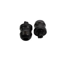 Кінцевики/вантажі на кермо BIKETEC для Kawasaki Ninja 650 (2017-) чорний колір 2404070000, OEM:13042-0735 / 13042-0800