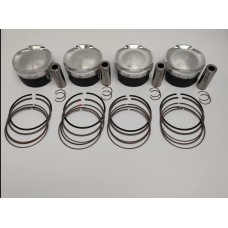 Комплект поршнів WOSSNER для Kawasaki (4T) ZX 12 R '00-'05 TURBO, низька компресія (82,93MM) (9.8:1) діаметр 83MM