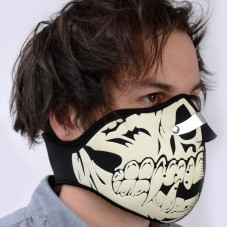 OXFORD НЕОПРЕНОВА МАСКА ПІД ШОЛОМ З ФЛУОРЕСЦЕНТНИМ МАЛЮНКОМ ЧЕРЕПА