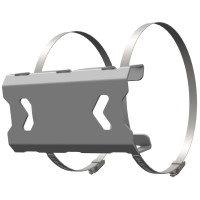 Захист глушника CROSSPRO HUSQVARNA 701 ENDURO, GASGAS ES 700, KTM 690 ENDURO '19-'24 СРІБЛЯСТИЙ КОЛІР