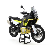 Алюмінієві дуги захисту двигуна і радіаторів (верхні) CROSSPRO для Husqvarna 901 '22-'23, 901 Expedition '23-'24, білий колір (сумісні з оригінальним захистом двигуна)