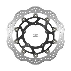 NG Гальмівний диск передній HONDA CRF 1100 L AFRICA TWIN ADVENTURE SPORT / DESERT TRACK / DCT '20-'25 (210X109X4,5MM) (5X6,25MM) WAVE права сторона плаваючий (алюмінієва серцевина)