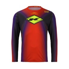 Кросова/ендуро кофта Kenny Racing Track Kid/Junior/Дитяча Focus Red, червоний колір, розмір XS (10/12 років)