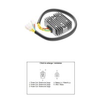 Реле-регулятор напруги Honda XR 650L '93-'17 (OEM 31600-MY6-671) (12A)