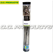 Комплект спиць 17'' задній Triumph Tiger 800 XCX '10-'20, Tiger 800 XCA '16-'20, Tiger 800 XC '10-'17 (8G/275-32) (OEM: T2016704; T2014404; T2016824) (CC PRODUCTS)