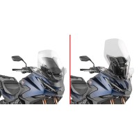 KAPPA 2025/09 Вітрове скло HONDA NT 1100 '25, 60 x 49 см прозоре (на 11 см вище за оригінал)