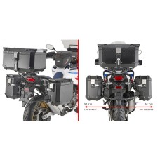 KAPPA 2025/05 Кронштейн бокових кофрів MONOKEY CAM SIDE HONDA CRF 1100 L AFRICA TWIN '20-'25 / ADVENTURE SPORT '20-'25 - під кофри KVG K'VOYAGER ALU - правий KVGS33 вирізаний