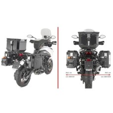 KAPPA 2025/05 Кронштейн бокових кофрів MONOKEY CAM SIDE для BENELLI TRK 702 / X '23-'25 - під кофри KVG K'VOYAGER ALU - правий KVGS33 з вирізом