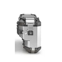 KAPPA 2025/05 Бокові кофри 37L лівий і 33L правий вирізаний Monokey Cam Side KVG37AL KVGS33AR K'VOYAGER алюмінієві сріблястий колір