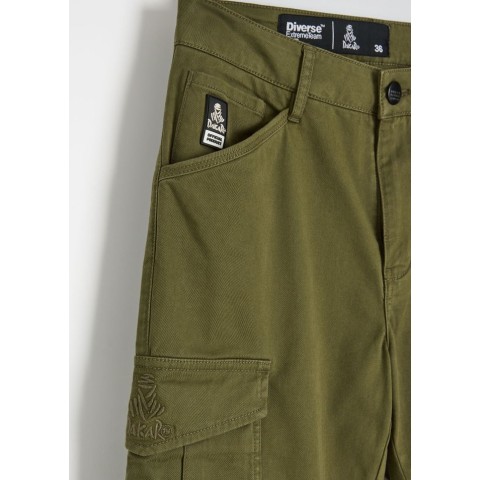 Diverse Extreme Team - Dakar Rally штани DKR Cargo 256 колір хакі (зелений) 34
