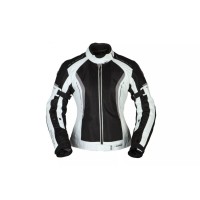 Жіноча куртка Modeka Khao Air колір чорний - сірий розмір 42